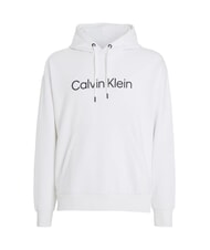 CALVIN KLEIN CKJ Bluza z kapturem jasnobiały - Bluzy męskie - 3