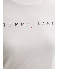 TOMMY HILFIGER SCRIPT LOGO Koszulka z kr&oacute;tkim rękawem ecru - Koszulki i topy damskie - 3