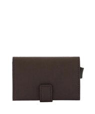 PIQUADRO BLACK SQUARE Etui na karty sk&oacute;rzane CUMOWAĆ - Portfele męskie - 4
