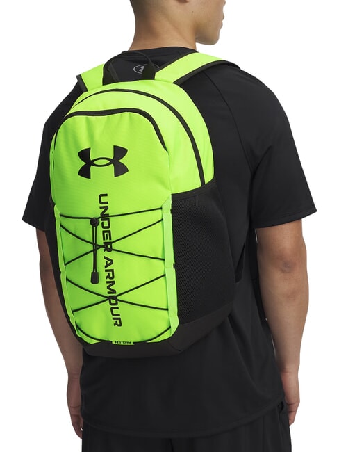 HUSTLE SPORT 6.0 Plecak sportowy hiper zielony - Plecaki szkolne i rekreacyjne