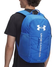 UNDER ARMOUR HUSTLE SPORT 6.0 Plecak sportowy niebieski Atlantyda - Plecaki szkolne i rekreacyjne - 2