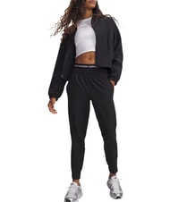 UNDER ARMOUR UNSTOPPABLE Bluza zapinana na zamek czarny - Bluzy damskie - 3