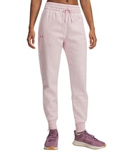 UNDER ARMOUR RIVAL FLEECE Spodnie do biegania wrzosowy jasny r&oacute;żowy - Spodnie damskie - 3