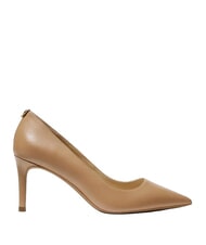 MICHAEL KORS ALINA Sk&oacute;rzany dekolt brązowy - Buty damskie - 2