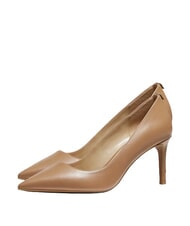 MICHAEL KORS ALINA Sk&oacute;rzany dekolt brązowy - Buty damskie - 4
