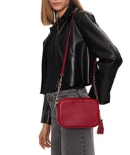 MICHAEL KORS JET SET Mała torebka na ramię, ze sk&oacute;ry czerwony - Torby damskie - 2