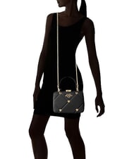 LOVE MOSCHINO LOVEBUG Mała torba na ramię Czarny - Torby damskie - 4