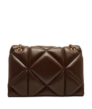 LOVE MOSCHINO EMBOSSED QUILTED Torba na ramię, pikowana brązowy - Torby damskie - 4