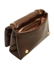 LOVE MOSCHINO EMBOSSED QUILTED Torba na ramię, pikowana brązowy - Torby damskie - 5