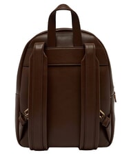 LOVE MOSCHINO EMBOSSED QUILTED Plecak pikowany brązowy - Torby damskie - 4
