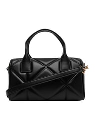 LOVE MOSCHINO EMBOSSED QUILTED Torebka z paskiem na ramię Czarny - Torby damskie - 5