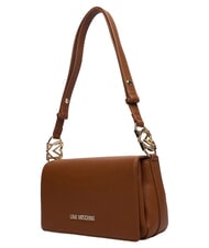 LOVE MOSCHINO JEWEL Torba na ramię, regulowana brązowy - Torby damskie - 3