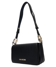 LOVE MOSCHINO JEWEL Torba na ramię, regulowana Czarny - Torby damskie - 2
