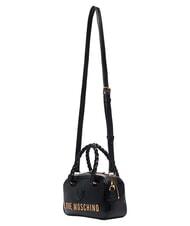 LOVE MOSCHINO TWIRL Mała torebka z paskiem na ramię Czarny - Torby damskie - 4