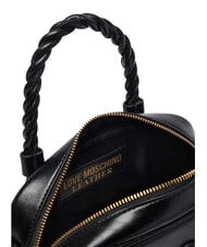 LOVE MOSCHINO TWIRL Mała torebka z paskiem na ramię Czarny - Torby damskie - 6