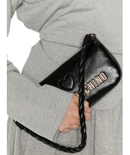 LOVE MOSCHINO TWIRL Torba na ramię Czarny - Torby damskie - 2