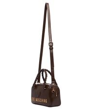 LOVE MOSCHINO TWIRL Mała torebka z paskiem na ramię brązowy/brązowy - Torby damskie - 4