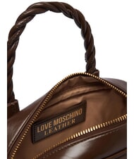 LOVE MOSCHINO TWIRL Mała torebka z paskiem na ramię brązowy/brązowy - Torby damskie - 6