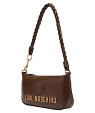 LOVE MOSCHINO TWIRL Torba na ramię brązowy/brązowy - Torby damskie - 3