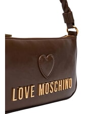 LOVE MOSCHINO TWIRL Torba na ramię brązowy/brązowy - Torby damskie - 5