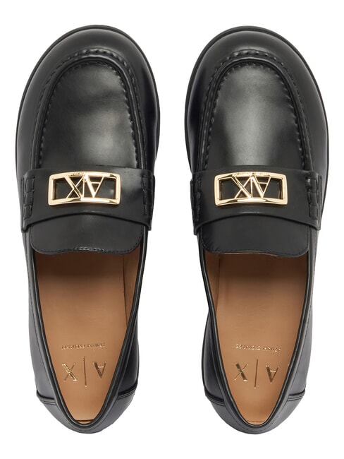 MAGGIE Mokasyny czarny - Buty damskie