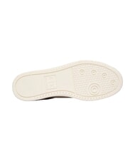 ARMANI EXCHANGE BEA Sk&oacute;rzane trampki piasek+blade złoto - Buty damskie - 5