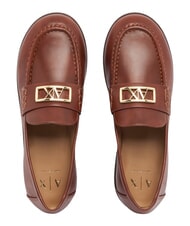 ARMANI EXCHANGE MAGGIE Mokasyny glina solna - Buty damskie - 4