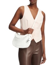 ARMANI EXCHANGE MAYA Mała torebka na ramię z paskiem na ramię białawy - Torby damskie - 2