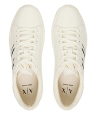ARMANI EXCHANGE LONDON Adidasy ecru + czarny - Buty damskie - 4