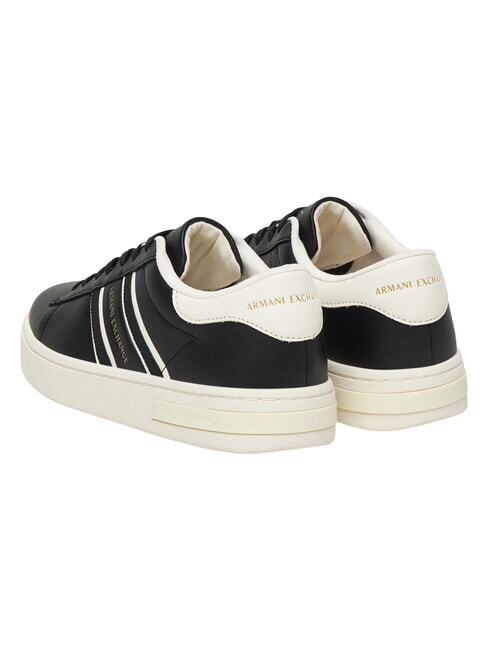 LONDON Adidasy czarny + ecru - Buty damskie