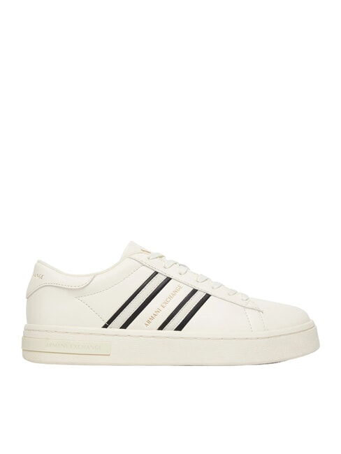 LONDON Adidasy ecru + czarny - Buty damskie