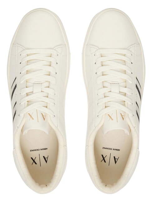 LONDON Adidasy ecru + czarny - Buty damskie