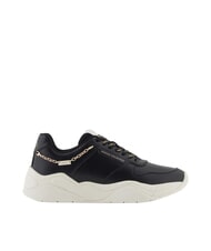 ARMANI EXCHANGE A|X Chain  Sk&oacute;rzane trampki czarny+czarny - Buty damskie - 2