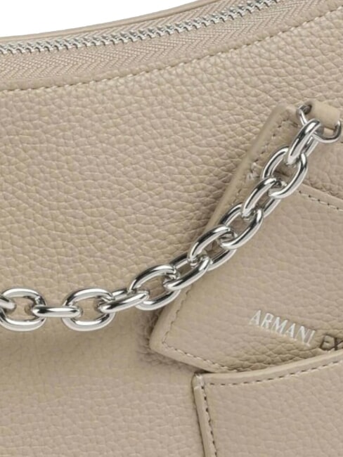A|X Chain  Mała torba na ramię piasek - Torby damskie