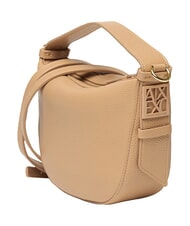ARMANI EXCHANGE SUSIE SOFT Mała torba ze ściągaczem kandyzowany imbir - Torby damskie - 2