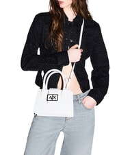 ARMANI EXCHANGE JODIE Mała torba listonoszka białawy - Torby damskie - 6
