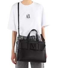 ARMANI EXCHANGE SUSY Torebka z paskiem na ramię czarny - Torby damskie - 2