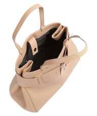 ARMANI EXCHANGE SUSIE SOFT Torba na ramię z klamrą kandyzowany imbir - Torby damskie - 4