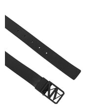 ARMANI EXCHANGE A|X Pasek dwustronny czarny/granatowy - Paski - 3
