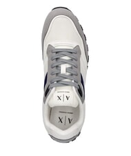ARMANI EXCHANGE DROP Adidasy cement+biały - Buty męskie - 4