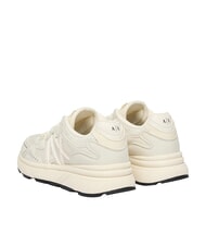 ARMANI EXCHANGE LUCK Adidasy ecru+ecru - Buty męskie - 3