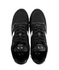 ARMANI EXCHANGE DROP Adidasy czarny+czarny - Buty męskie - 5