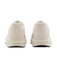 ARMANI EXCHANGE VENICE Sk&oacute;rzane trampki białawy - Buty męskie - 3
