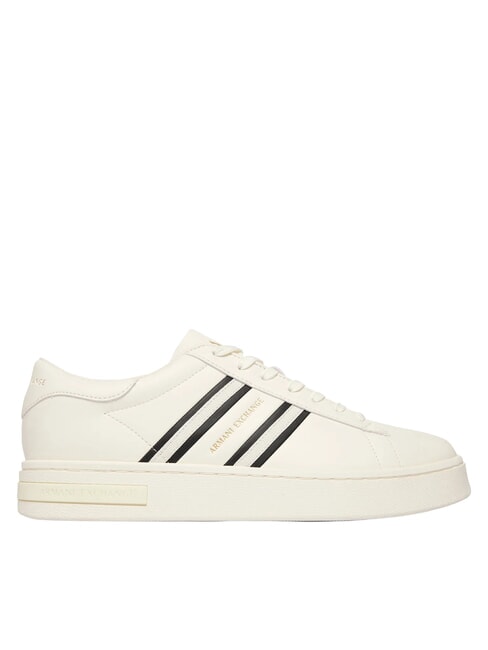 LONDON Adidasy ecru + czarny - Buty męskie