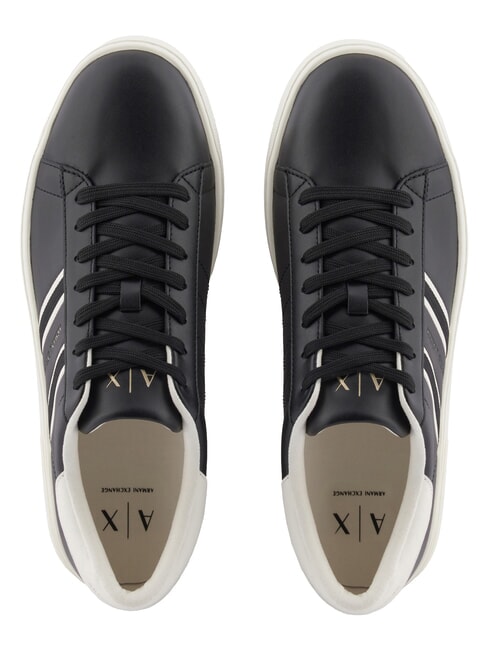 LONDON Adidasy czarny + ecru - Buty męskie