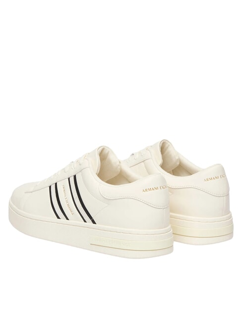 LONDON Adidasy ecru + czarny - Buty męskie