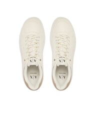 ARMANI EXCHANGE VENICE Adidasy off white+ziemia - Buty męskie - 4