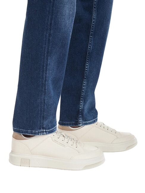 VENICE Adidasy off white+ziemia - Buty męskie