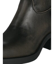 GUESS MATWELL2 Botki, obcas 6 cm czarny taupe - Buty damskie - 6