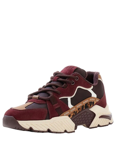 CARRLI8 Adidasy ciemne wino - Buty damskie